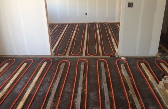 radiant heat floor